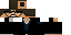 Minecraft skin texture, 64x32 legacy pixels