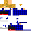Minecraft skin texture, 64x64 pixels