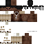 Minecraft skin texture, 64x64 pixels