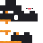 Minecraft skin texture, 64x64 pixels