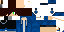 Minecraft skin texture, 64x32 legacy pixels