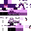 Minecraft skin texture, 64x64 pixels