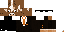 Minecraft skin texture, 64x32 legacy pixels