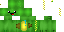 Minecraft skin texture, 64x32 legacy pixels