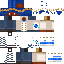 Minecraft skin texture, 64x64 pixels