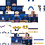 Minecraft skin texture, 64x64 pixels