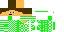 Minecraft skin texture, 64x32 legacy pixels