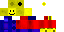 Minecraft skin texture, 64x32 legacy pixels