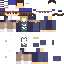Minecraft skin texture, 64x64 pixels