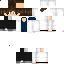 Minecraft skin texture, 64x64 pixels