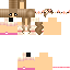 Minecraft skin texture, 64x64 pixels