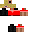 Minecraft skin texture, 64x64 pixels