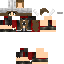 Minecraft skin texture, 64x64 pixels