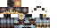 Minecraft skin texture, 64x32 legacy pixels