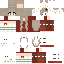 Minecraft skin texture, 64x64 pixels