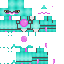 Minecraft skin texture, 64x64 pixels