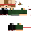 Minecraft skin texture, 64x64 pixels
