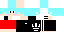 Minecraft skin texture, 64x32 legacy pixels