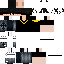 Minecraft skin texture, 64x64 pixels