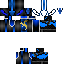 Minecraft skin texture, 64x64 pixels