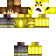 Minecraft skin texture, 64x64 pixels