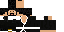 Minecraft skin texture, 64x32 legacy pixels