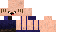 Minecraft skin texture, 64x32 legacy pixels