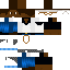 Minecraft skin texture, 64x64 pixels