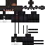 Minecraft skin texture, 64x64 pixels
