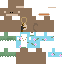 Minecraft skin texture, 64x64 pixels