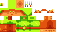 Minecraft skin texture, 64x32 legacy pixels