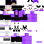 Minecraft skin texture, 64x64 pixels