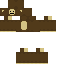 Minecraft skin texture, 64x64 pixels