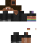 Minecraft skin texture, 64x64 pixels