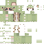 Minecraft skin texture, 64x64 pixels