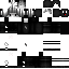 Minecraft skin texture, 64x64 pixels