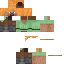 Minecraft skin texture, 64x64 pixels
