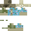 Minecraft skin texture, 64x64 pixels