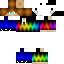 Minecraft skin texture, 64x64 pixels