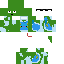 Minecraft skin texture, 64x64 pixels