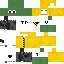 Minecraft skin texture, 64x64 pixels