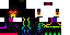 Minecraft skin texture, 64x32 legacy pixels