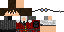 Minecraft skin texture, 64x32 legacy pixels