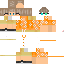 Minecraft skin texture, 64x64 pixels