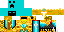 Minecraft skin texture, 64x32 legacy pixels
