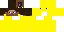 Minecraft skin texture, 64x32 legacy pixels