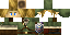 Minecraft skin texture, 64x32 legacy pixels