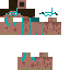 Minecraft skin texture, 64x64 pixels