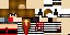Minecraft skin texture, 64x32 legacy pixels