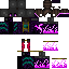 Minecraft skin texture, 64x64 pixels